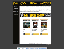 Tablet Screenshot of corporate.therockshow.co.uk